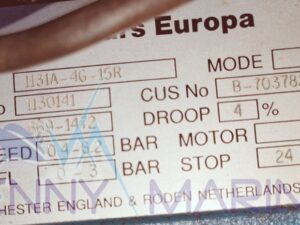 EUROPA 1131A-4G-15R GOVERNOR