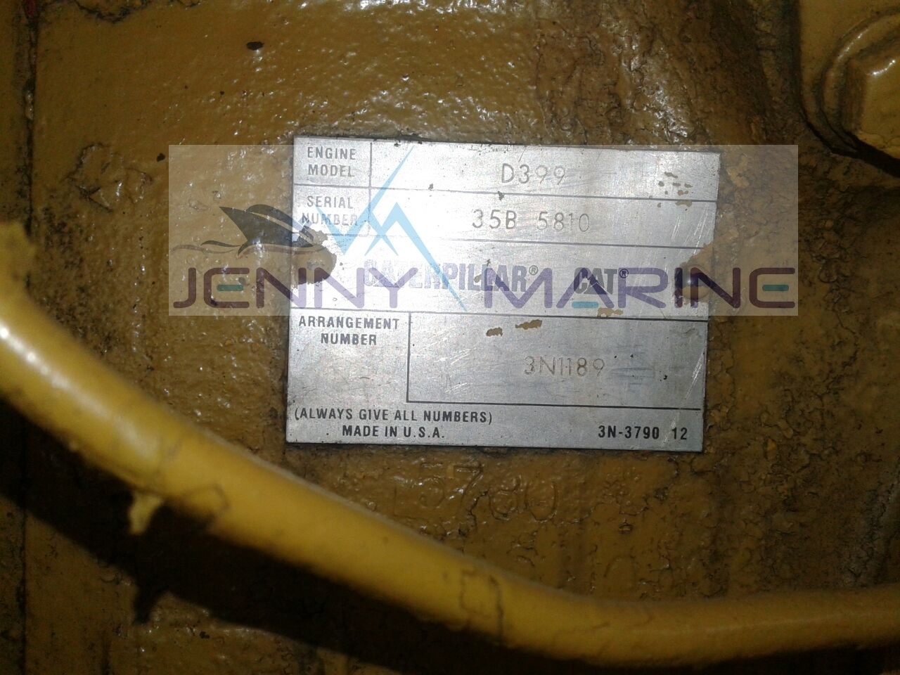 CATERPILLAR D399 GENERATOR SETS 1287.5 KVA / 1200 RPM / 60Hz /600 volts - Image 3