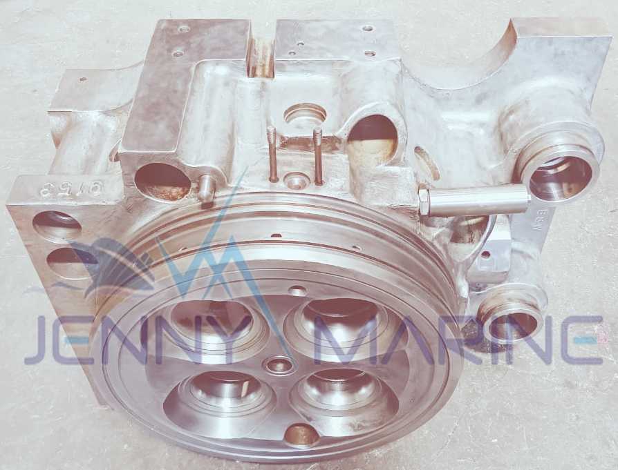 MAN BL&W 6L40/54B, 7L40/54B, 8L40/54B & 9L40/54B CYLINDER HEADS WITH FOUR VALVE TYPES ( 1105500 0757) MFG 2013 - Image 3