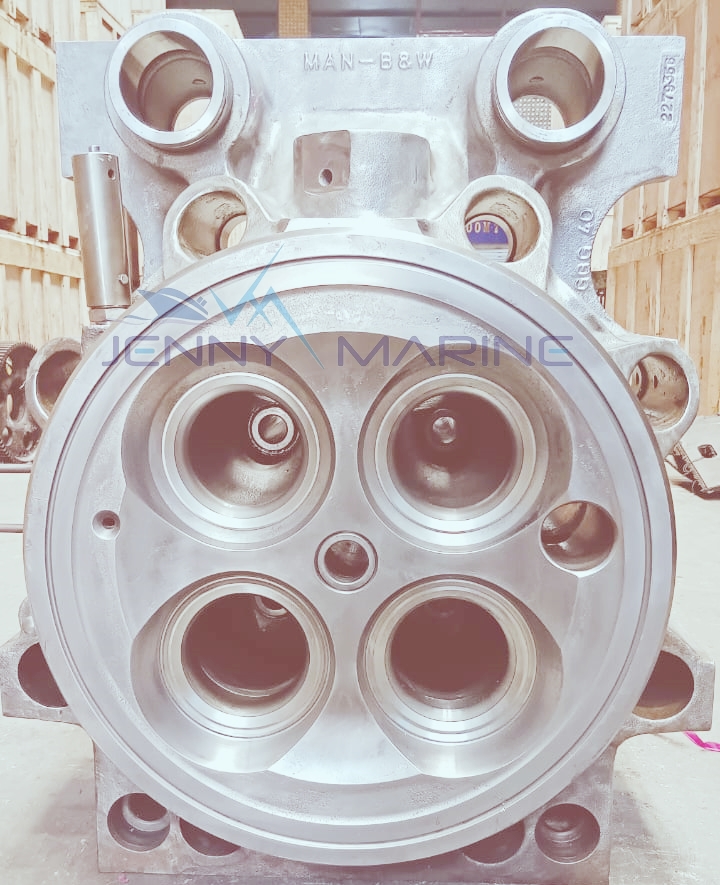 MAN BL&W 6L40/54B, 7L40/54B, 8L40/54B & 9L40/54B CYLINDER HEADS WITH FOUR VALVE TYPES ( 1105500 0757) MFG 2013 - Image 8