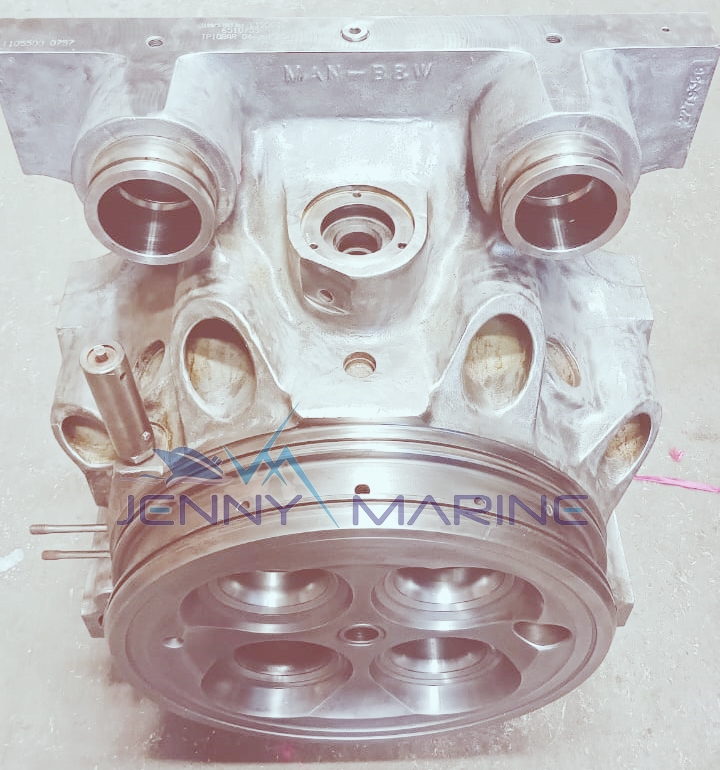 MAN BL&W 6L40/54B, 7L40/54B, 8L40/54B & 9L40/54B CYLINDER HEADS WITH FOUR VALVE TYPES ( 1105500 0757) MFG 2013 - Image 11