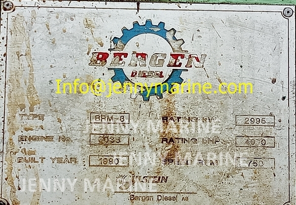 BERGEN BRM 8 MARINE ENGINE - Image 2