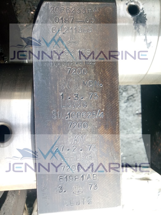 Deutz SBV 12M528 Crankshaft