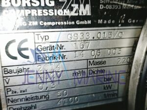 WICHMANN ENGINE BLOWER GS33.015/C