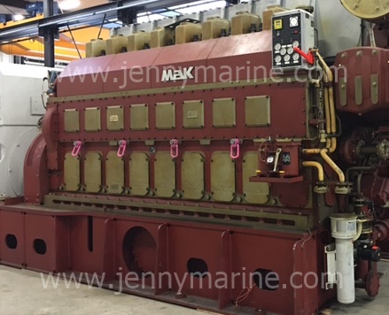 MAK 8M25C DIESEL GENERATOR SET 2534KW, 2850 kVA, 2540 kWm, 720 rpm, 690V/60Hz
