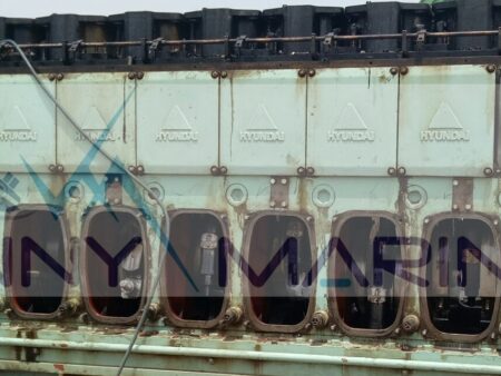 Hyundai-Himsen 9H25/33 Engine Cylinder Block MFG 2004