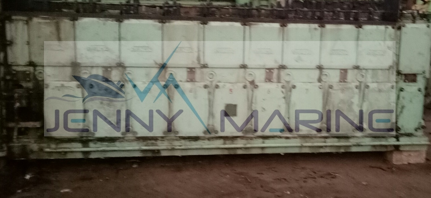 Hyundai-Himsen 9H25/33 Engine Cylinder Block MFG 2004 - Image 5