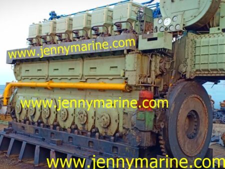 Sulzer 6ZA40S MAIN ENGINE & SPARE PARTS