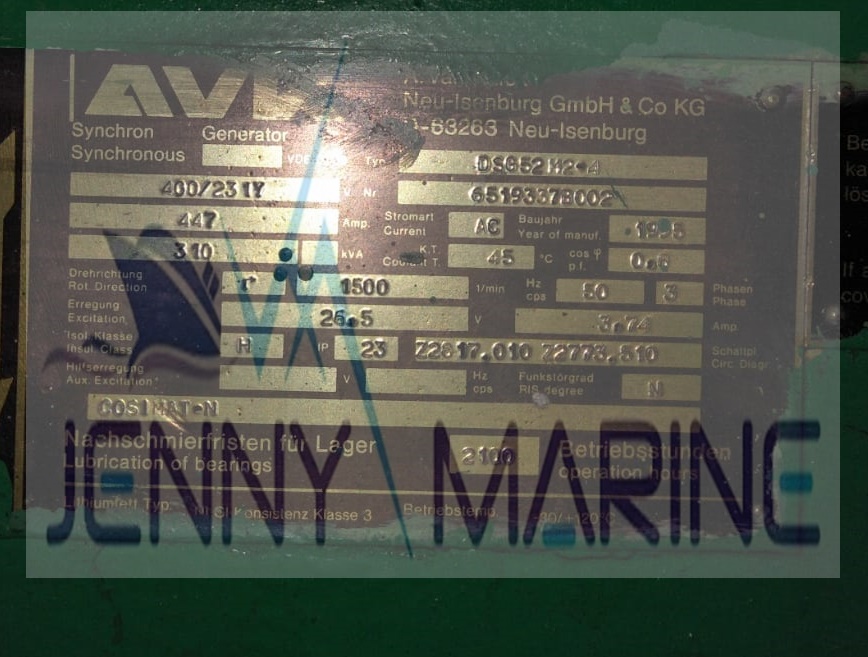 MWM TBD 234V8 GENERATOR SET 310KVA / 1500RPM / 50HZ - Image 2