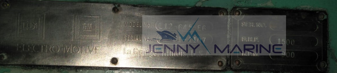 Electro Motive Diesel GM EMD L12-646E6 Main engine - Image 2