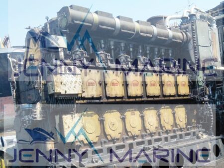 MAN B&W 6L40/54 ENGINE & CRANKSHAFT