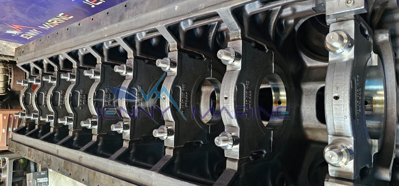 MTU 16V4000 ENGINE CYLINDER BLOCK - Image 4