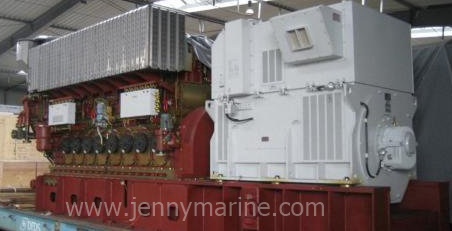 MAK 8M25C DIESEL GENERATOR SET 2534KW, 2850 kVA, 2540 kWm, 720 rpm, 690V/60Hz - Image 2