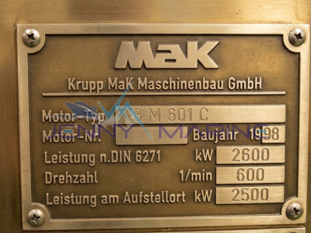 MAK 8M601C ENGINE 6M601C, 601C