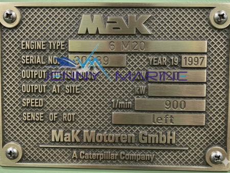 MAK 6M20 ENGINE MAK 6M20, MAK 9M20